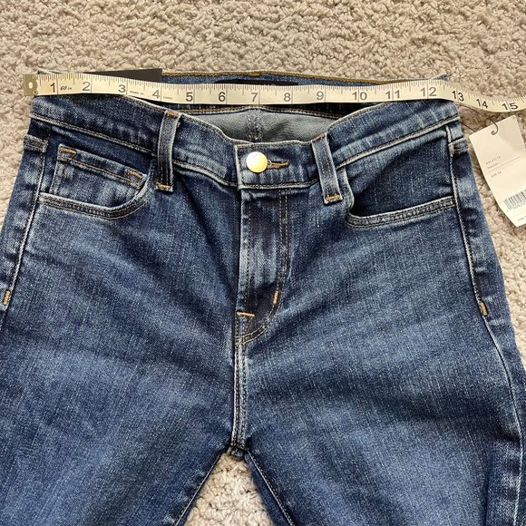 J Brand Selena Mid Rise Crop Boot Jeans Eco Wash Size 26 NWT - Picture 6 of 8